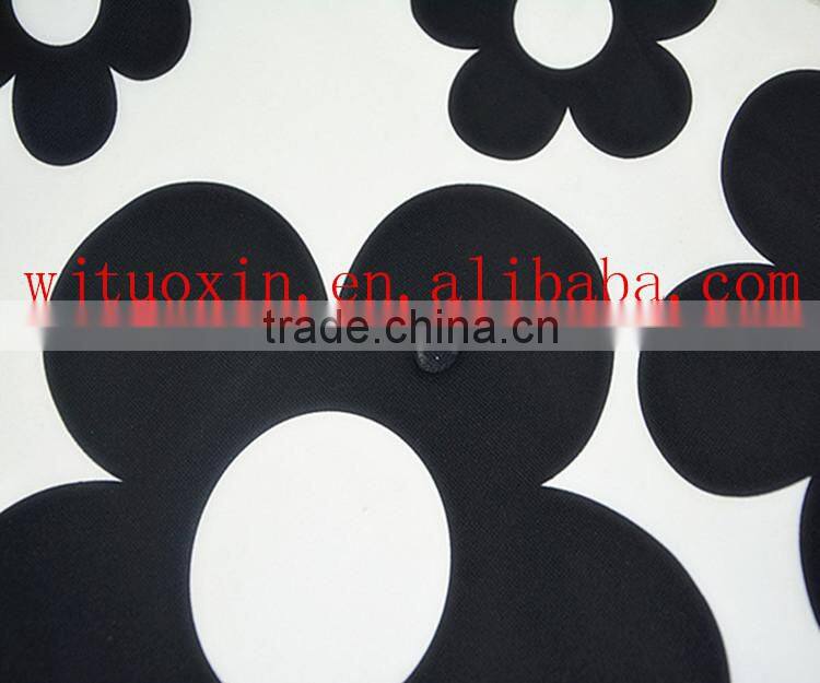 waterproof breathable moisture wicking floral printed honeycomb 228T taslon fabric for garment or bag