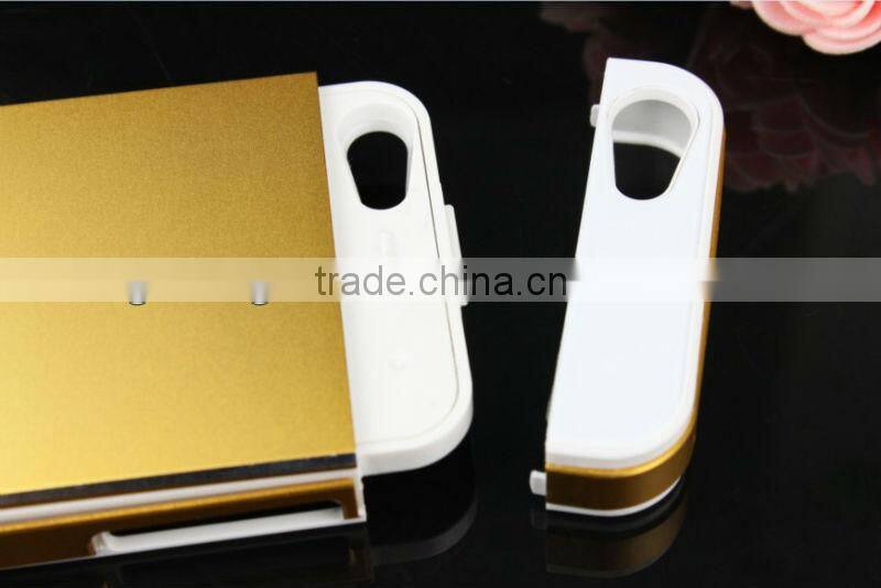 For IPhone5 Power Case ,Aluminum Flip Cover External Backup Battery Power Case for IPhone5 5s