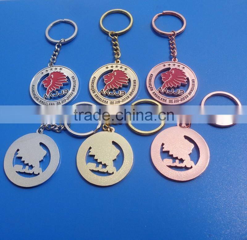 Nigeria Keychain / Custom Engraved National Flag Colors Metal Keychain /Nigeria