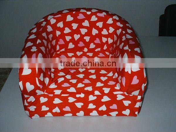 2013 Fashion New design Colorful leather floral mini kids sofa