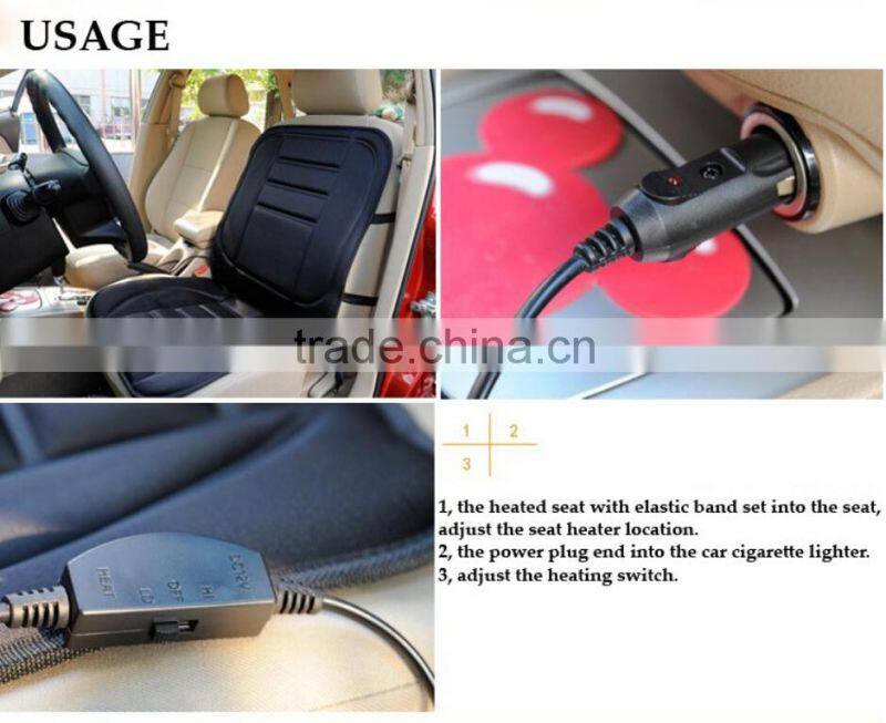 good quality heating pad for car with CE certificate and low price exported to Europe