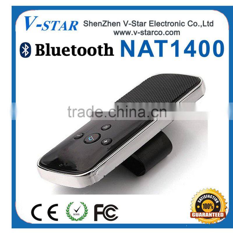 bluetooth handsfree car kit with caller id With DSP Noise Cancellation