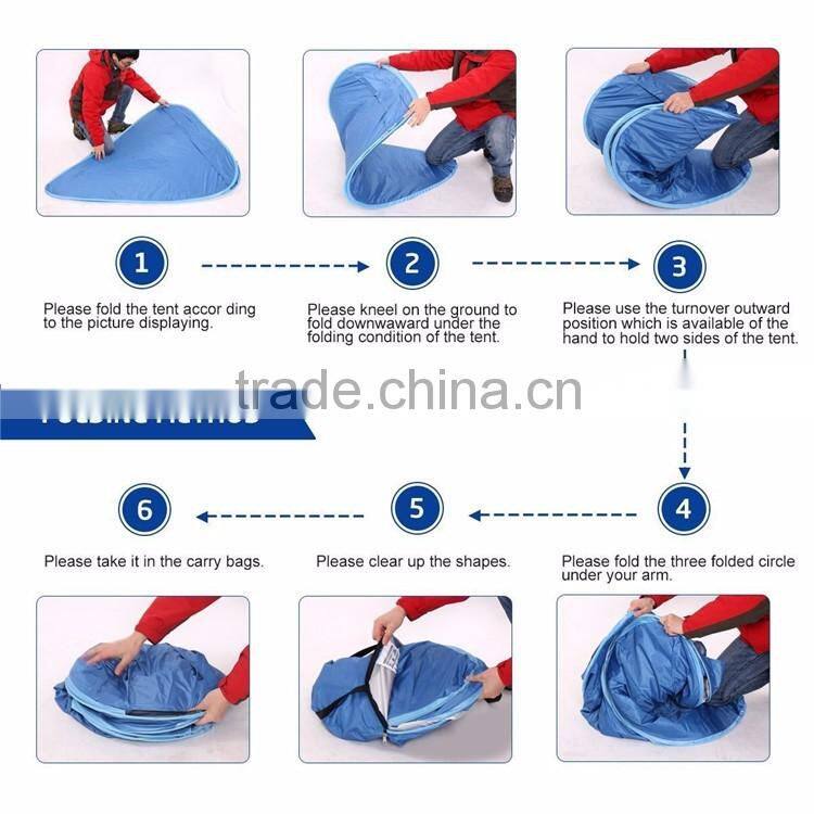 Camping Outdoor Tent Shelter Automatic Beach Anti-UV Fishing Ultra Light Umbrella Pop Up Tent