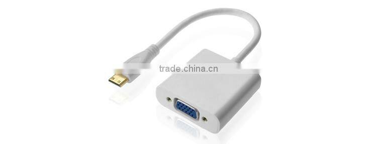 High quality mini hdmi to displayport cable