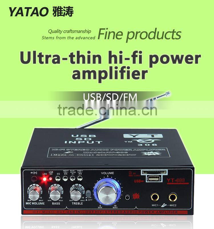 car tv antenna amplifier YT-306 with USB/SD/FM