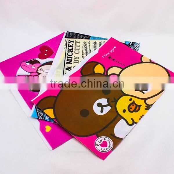 PP file folder/ plastic file folder with flap