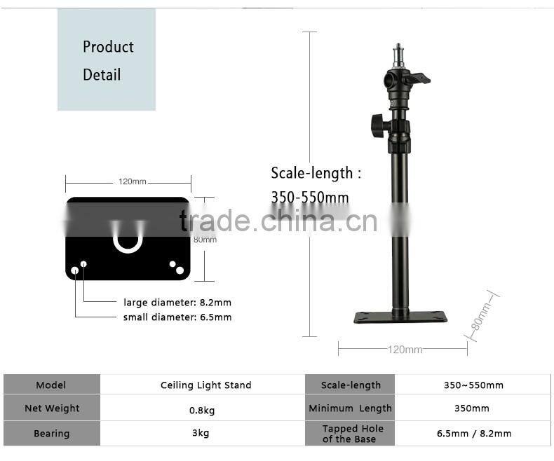 Professional studio top light stand