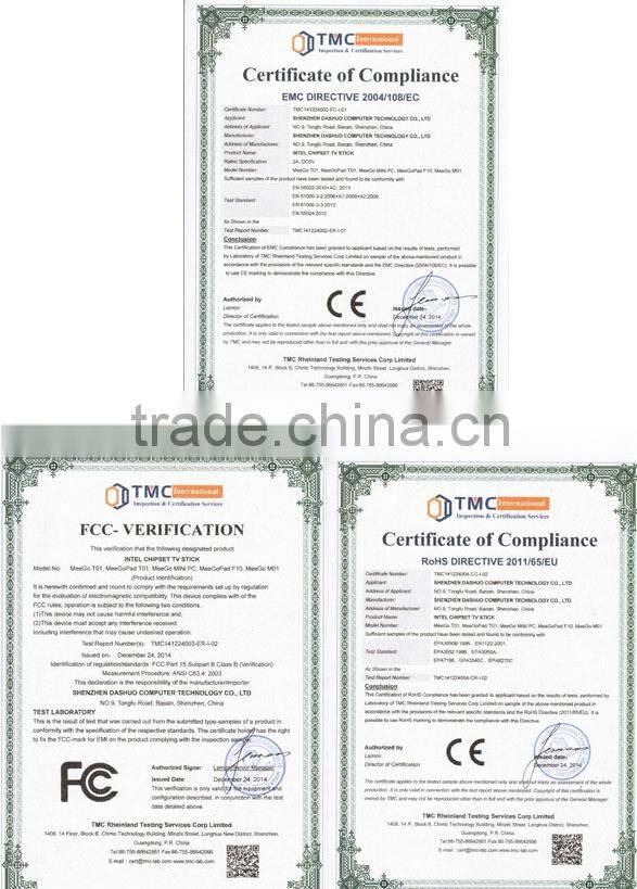 Meegopad T02 Smart Mini PC Windows 8 TV Box 2GB Ram/32G Rom Intel Atom Z3735F 2 Etherner Mini PC Server HD Graphic GPU 1.33GHZ