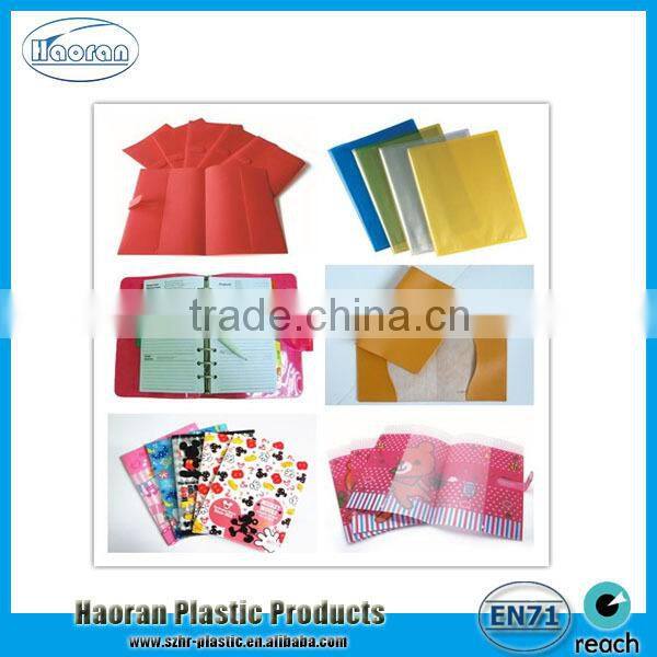 Wholesale PVC Cute Design School Book Cover for Students