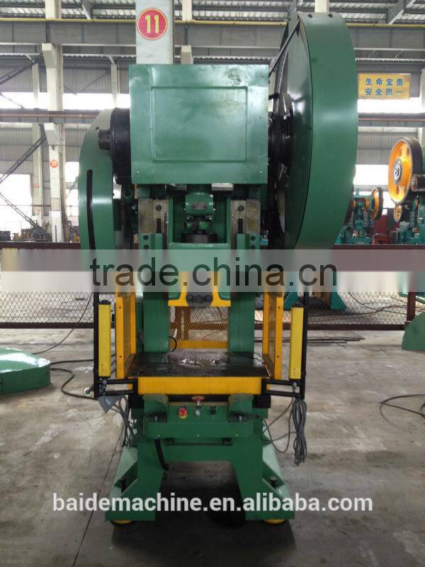 J23-60T80T hole stamping press machine for aluminum profilestainless steeliron with high speed