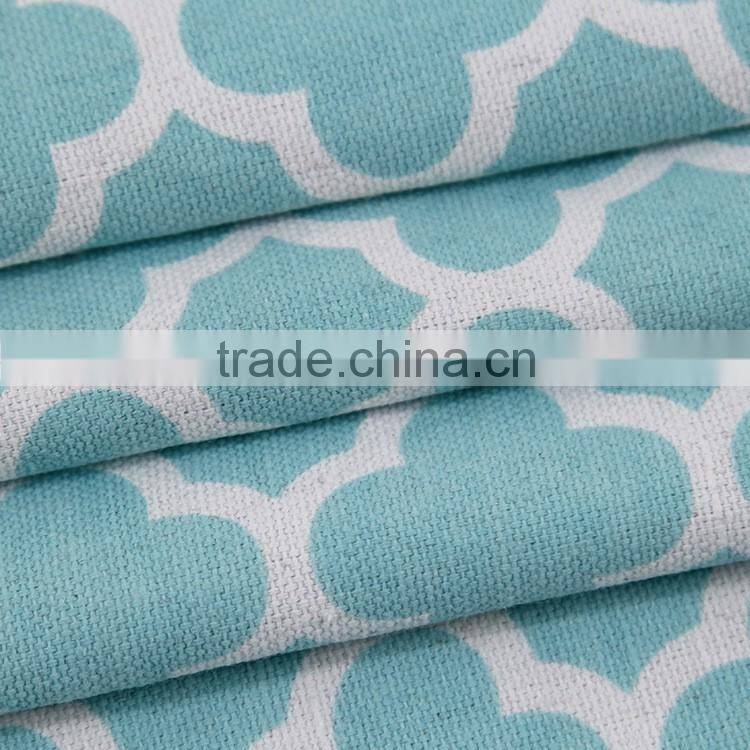65% polyester 35% cotton Sofa cover fabric Printed canvas fabric
