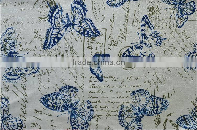 Linen-cotton blended fabric for sofa sofa fabric