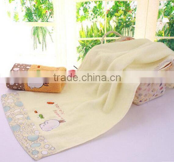 Microfiber/cotton printed kitchen tea towel