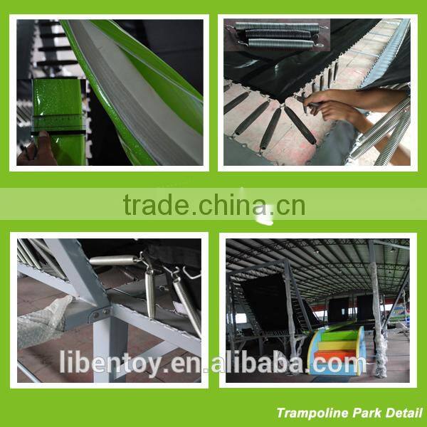 China Top Sales New Indoor Trampoline Park for Children and Adults