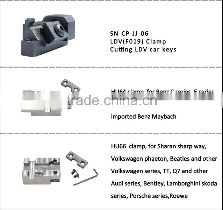 Professional SEC-E9 Lightweight Computerized Key Cutting Machine supply Audi keys duplicate