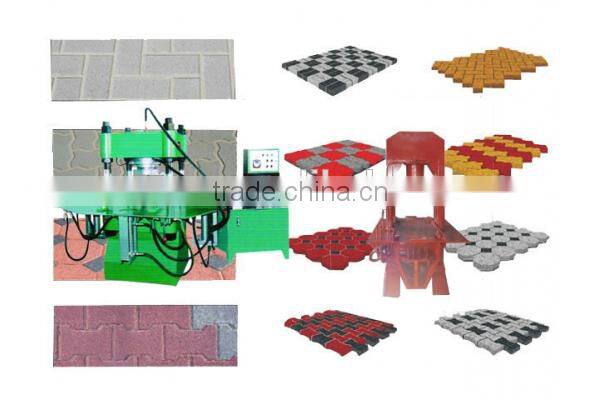 hydraulic concrete hollow blocks & paving brick machine