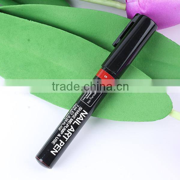 3D DIY Decoration Polish Set Design Paint UV Gel Acrylic Powder Different False Tips 16Colors Nail Art Pen