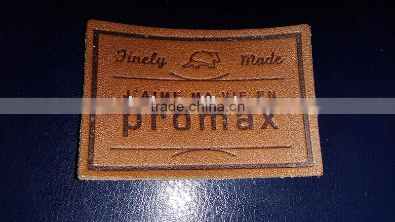 Jeans Leather Patches/ Denim Leather Patch for Garment