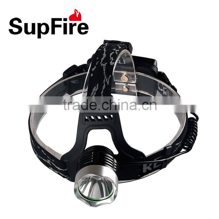 SupFire 900lm hot sale led Headlight rechargeable head torch made in china