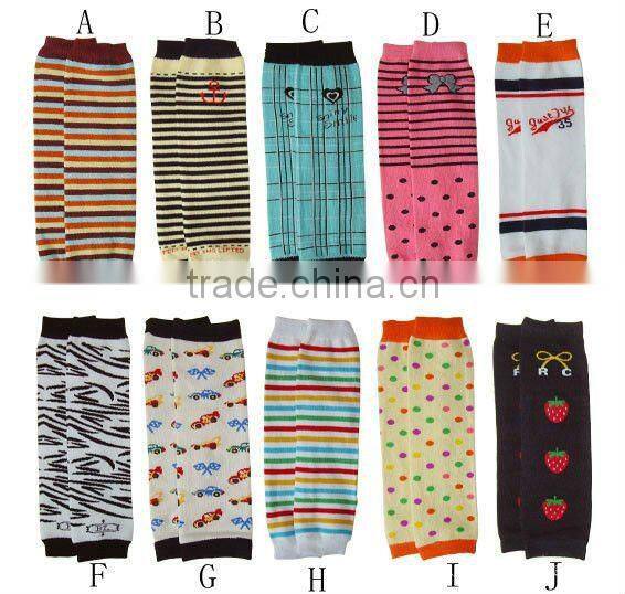 Crochet baby leg warmers