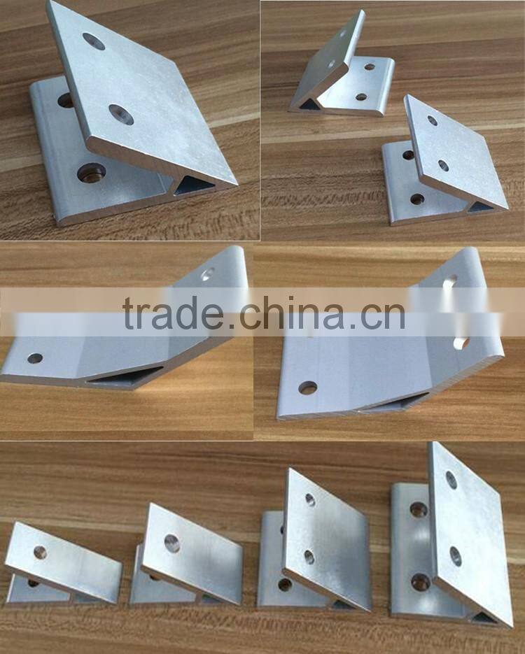 t slot aluminum 45 135 degree corner gusset bracket