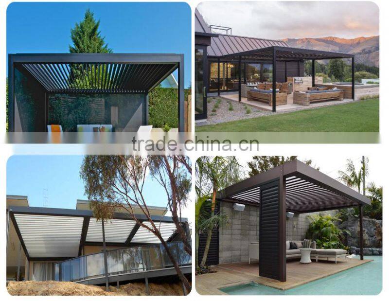 sun shading airfoil blade aluminium roof louvres