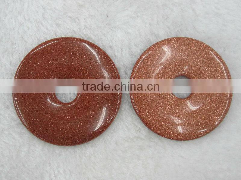 natural carved heart shape gold sand stone semi precious stone