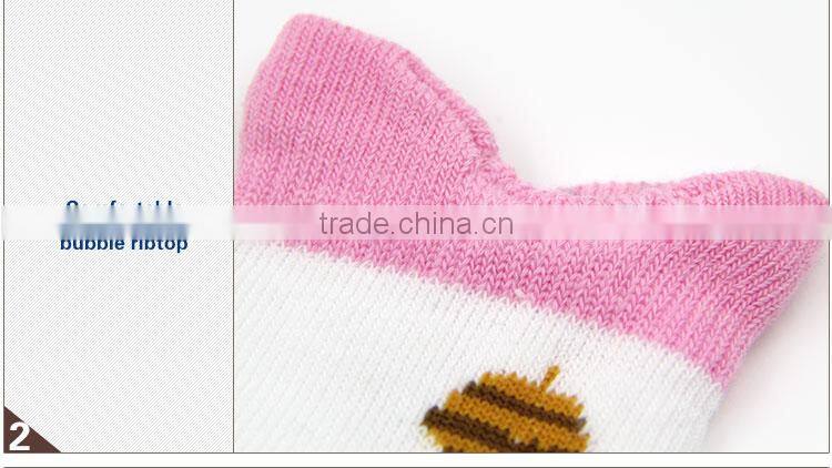 2015 the newest plain white soft baby socks
