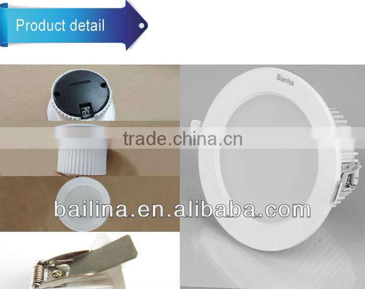 High quality smd5630 9w led downlight square