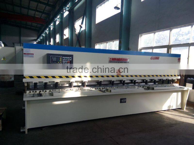 CE & ISO QUALIFIED SUPPLIER SHEET METAL SHEAR,PLATE SHEARING MACHINE