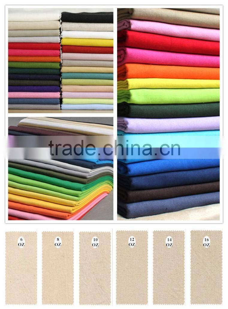 Open top style cotton canvas shopping bags, bottom,no side shape ,with Reinforcement handle