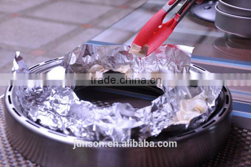 Non stick smokeless bbq charcoal grill