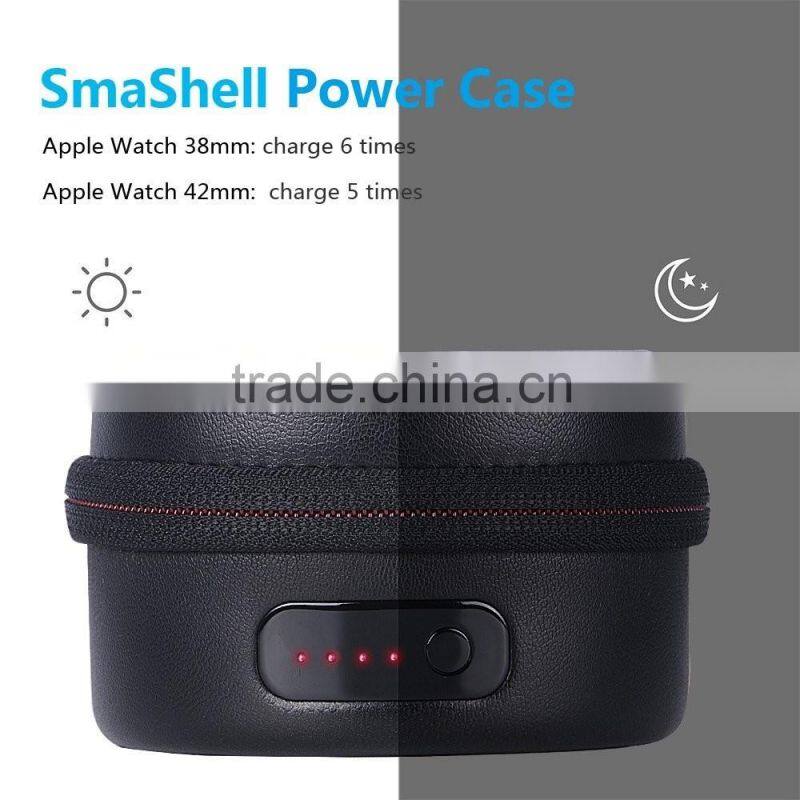 Smatree power case for Apple Watch . cell phone with Built-in 3000mAH Power Bank for Apple Watch 38mm/42
