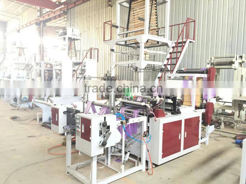 Perforating Rolling Garbage Bag Making Machine