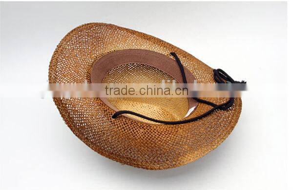 Sunny Shine Fashion wide brim gentlemen mexico straw hats caps