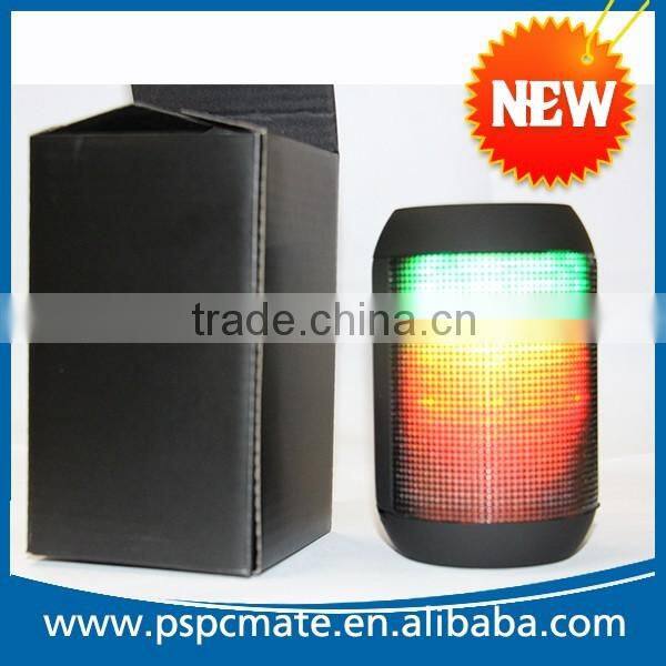 Portable Colorful Dual LED MP3 Handfree Bluetooth Stereo Speaker