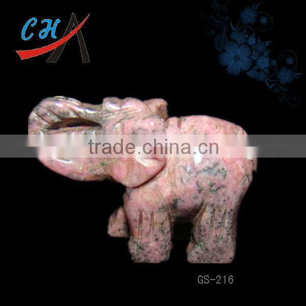 Gemstone carved Elephants,Gifts and Crafts,stone handicrafts