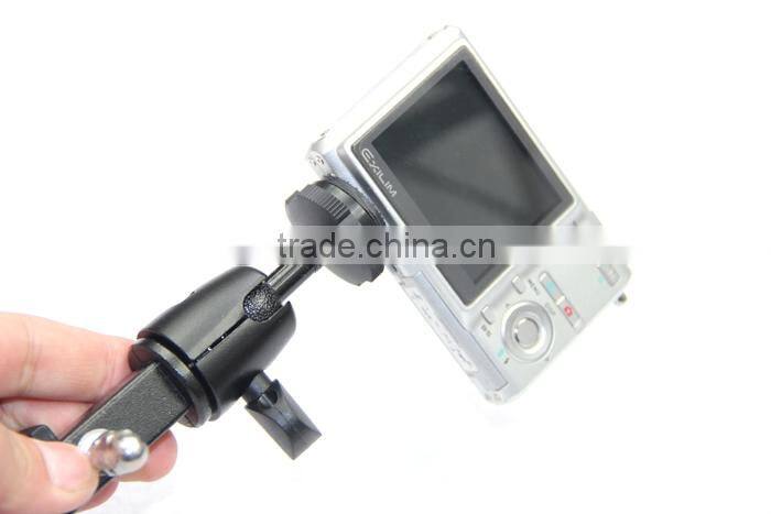 New High Quality Metal Universal Car DVR Digital Camera Sports DV Recorder Bike Motor Scooter Mount Car Rearview Mirror Holder