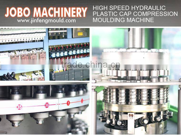 Hyraulic press compression cap molding machine