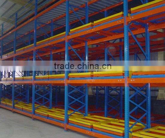 High quality push back pallet racks