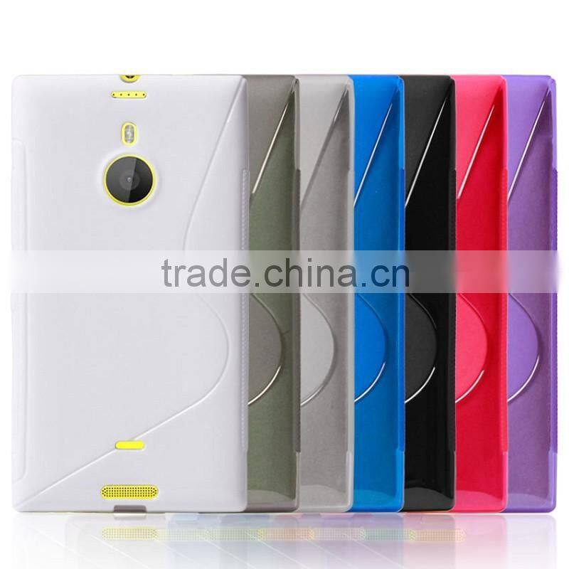 S Line wave gel Mobile Phone Case Cover For Nokia lumia 1520