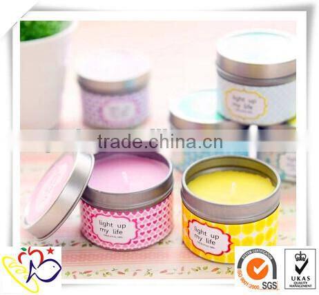 Gift & Craft Industrial Use and Metal,0.23 thickness tinplate Material heart shaped candle tin box