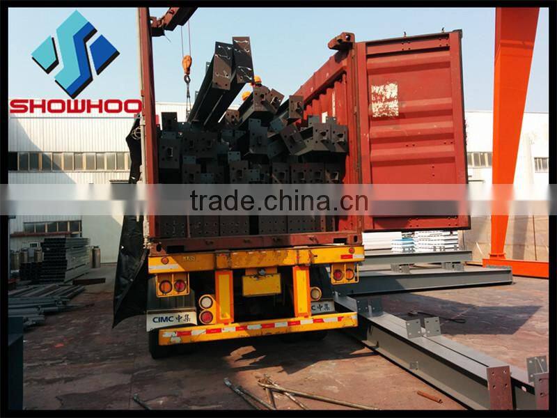 Ready-made Steel Structure Steel Frame Construction Workshop For Sale