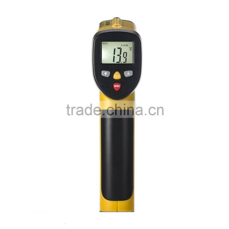 12:1 Pyrometer MIX MAX Hold 842F -50~450C 0.95EM Laser IR Infrared Thermometer