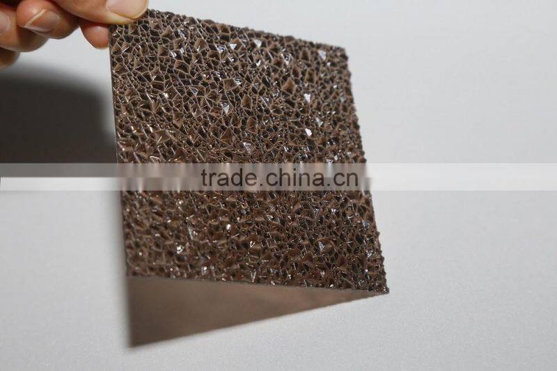XINHAI hard coating anti scratch polycarbonate plate