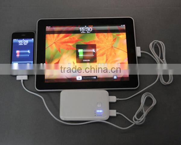 most favorable professional double usb smart power bank with good price CE FCC ROHS