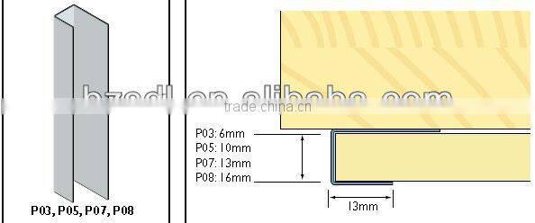 suspended ceiling grid system wall angle