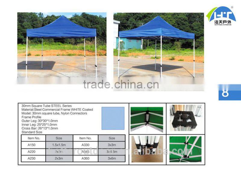 3x4.5m dye sublimation printed folding tent for outdoor events