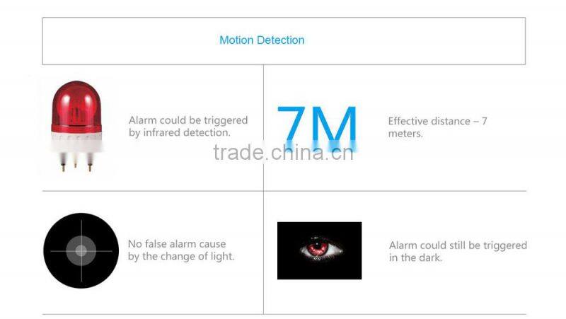 Smart 720P HD Network IP camera WIFI Alarm System with Instant Video Alarm and live monitoring