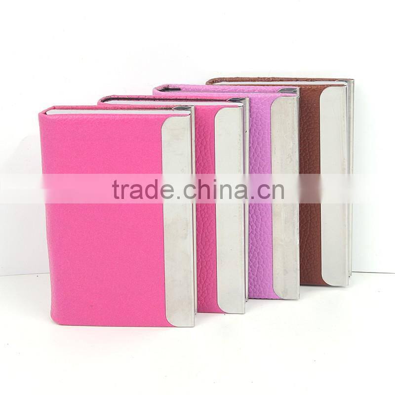 New design promotional leather business name card holder